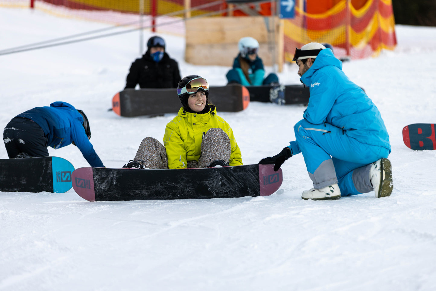 snowboard course adults